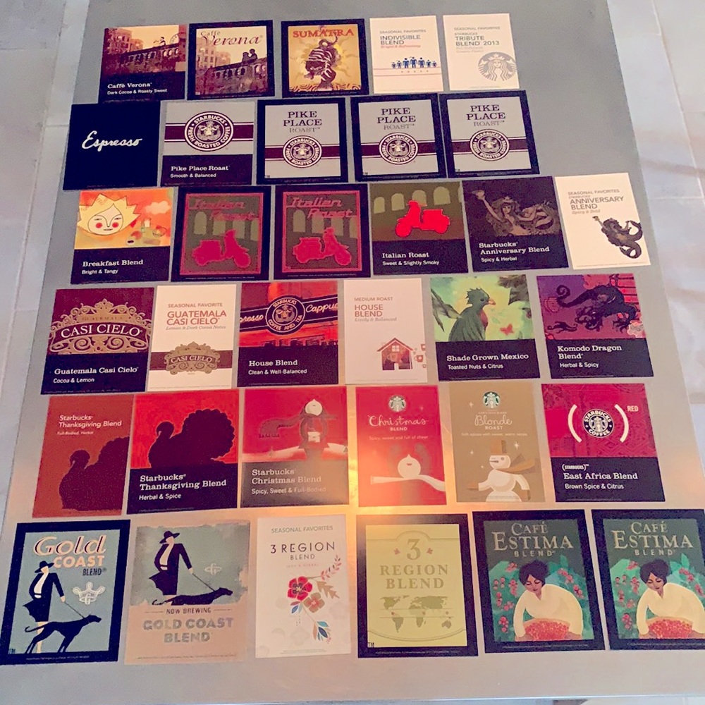 Starbucks Display Cards, Collectibles, Art